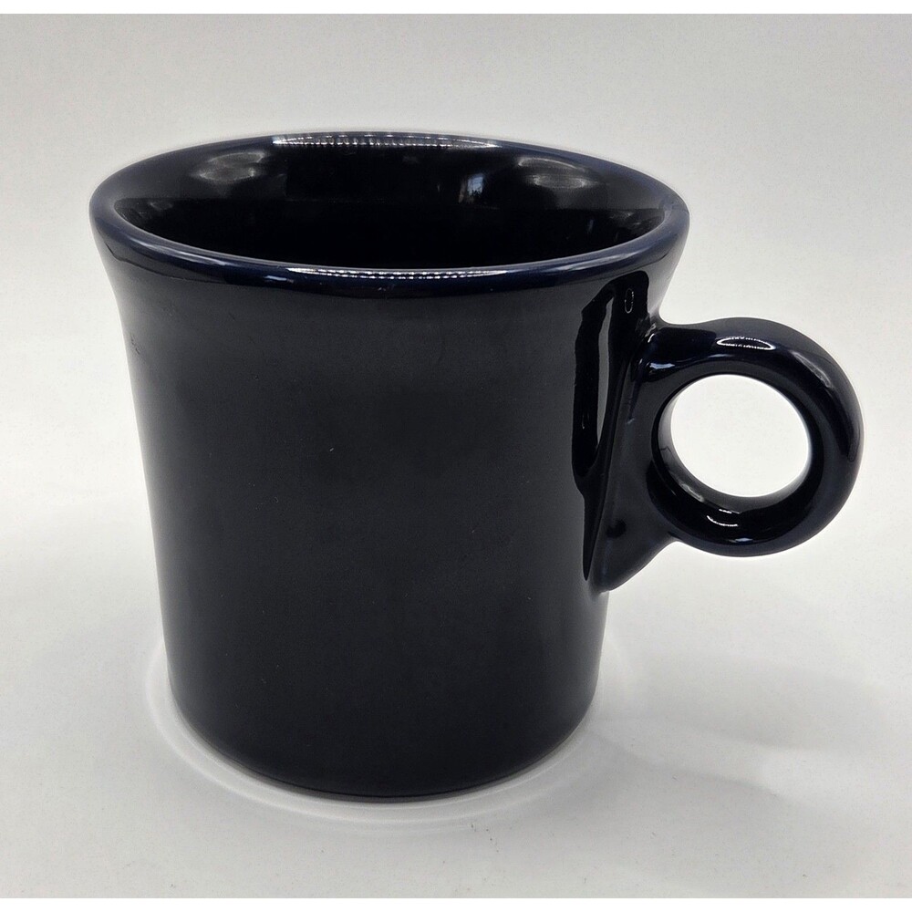 Fiestaware Ring-Handle O-Handle Mug Cobalt Blue RETIRED Made in the USA